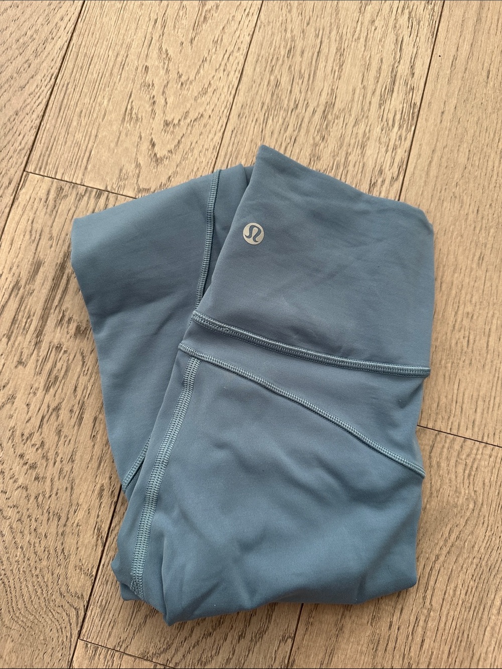 Lululemon High-Rise Leggings in Dusty Blue